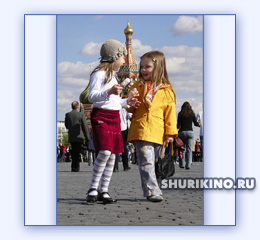 Детская жанровая фотография фотосъемка детей на улице города
