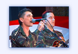 Группа Блокпост видеосъемка видеомонтаж концерта современная военная песня
